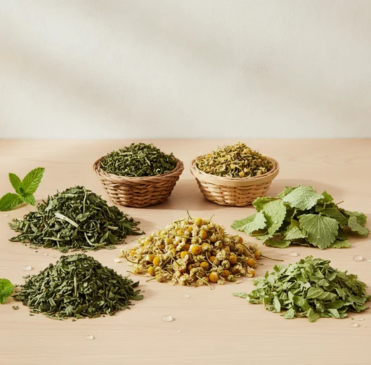 Mint, kamomill och citronmeliss – örternas unika egenskaper