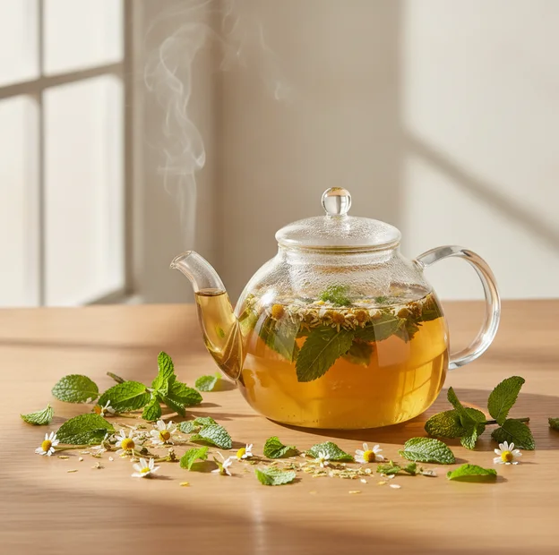 Nordisk Örtte Mix – Mint, Kamomill & Citronmeliss